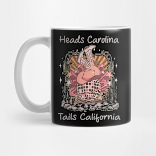 Heads Carolina, Tails California Cowgirl Boot Lovely Mug